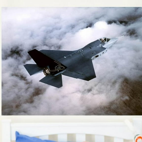Wallhogs Lockheed Martin X-35C Glossy Wall Mural