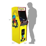 Open Box Arcade1Up Pac-Man Deluxe Arcade Gaming Cabinet w/14 Classic Games
