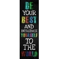 thumbnail image 2 of Villa, Milli 13x32 White Modern Wood Framed Museum Art Print Titled - Be Your Best, 2 of 4