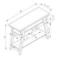 thumbnail image 6 of Furniture of America Chantilly 2-Shelf Console Table, White, 6 of 6