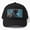 Black, variant on Afrofuturist Cyber-Warrior Baseball Cap, Science Fiction Battle Character Design Hat