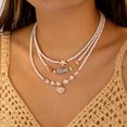 thumbnail image 4 of NICKSUN Boho Beach Vacation Multi-Layer Beaded Stackable Necklace, Colorful Seed Bead Choker with Starfish, Seashell, Fish & Mermaid Tail Charms, Coastal Ocean Layered Statement Jewelry, 4 of 6