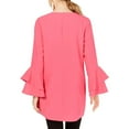 thumbnail image 2 of Alfani Womens Flared-Sleeve Jacket, Pink, X-Large, 2 of 2
