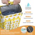 thumbnail image 3 of Retro Chicken and Hen Cartoon Backpack Cooler, Rustic Farm Design Insulated Cooler Bag, Leakproof Waterproof Lunch Backpack for Outdoor Lovers and Trips, 3 of 6