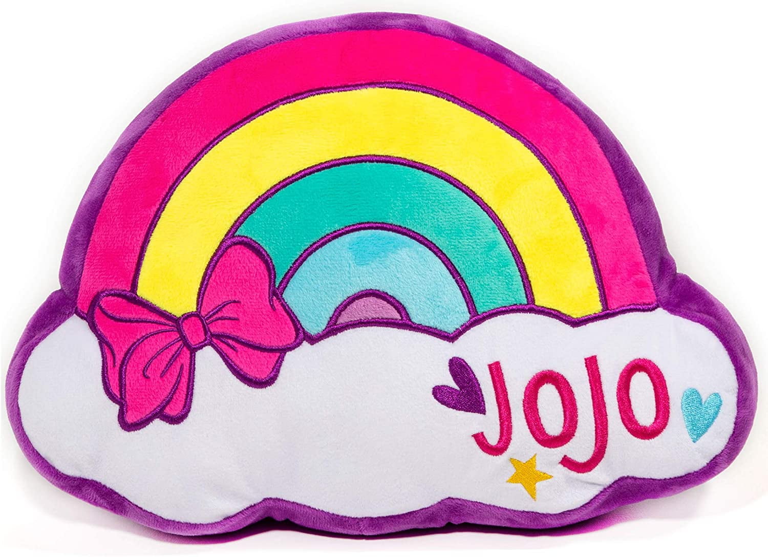 Jojo Siwa Lovely Cushion Cover 45cm x 45cm Rainbow, New 