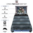 thumbnail image 2 of Franco Kids WWE Industrial Strength Twin Sheet Set, 2 of 5
