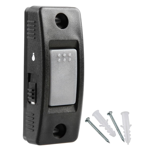 Botón de pared con cable para abrepuertas de garaje, 1 botón