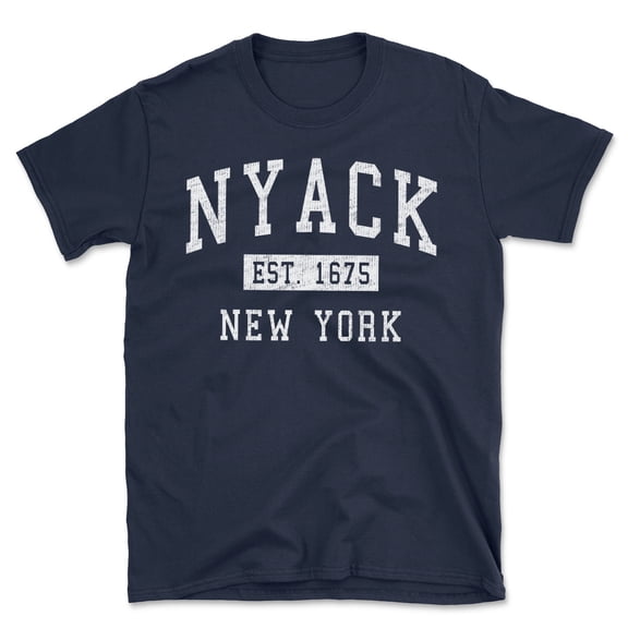 Nyack New York Classic Established Men's Cotton T-Shirt