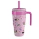 thumbnail image 1 of Magma Life Termo Acero Inoxidable para Niños Mini Flip 532 ml (18 oz), Doble Pared, Tapa Antiderrames con Popote, Mantiene Frío y Caliente, 1 of 7
