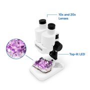 Educational Insights GeoSafari Stereoscope, Kids Microscope, Science Set for Ages 8 and up