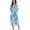 Boho Mandala Daisy Flower, variant on Boho Mandala Daisy Flower Print Zip Up Robes for Women Long Bathrobe Lightweight Full Length Housecoat with Pockets Stretchy Nightgown Nightdress, XL