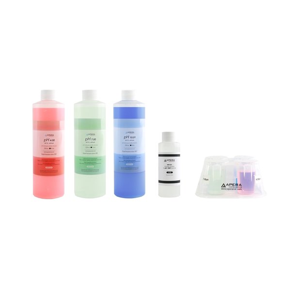 Kit de solución amortiguadora de calibración de pH Apera Instruments AI1104