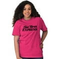 thumbnail image 3 of Hot Mess Express Rebel Girly Messy Women's Graphic T Shirt Tees Brisco Brands S, 3 of 6