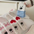 thumbnail image 3 of Dalrosia Womens Fuzzy Socks Fluffy Warm Slipper Winter Comfy Thermal Cozy Plush Sleep Home Cabin Socks, 3 of 4