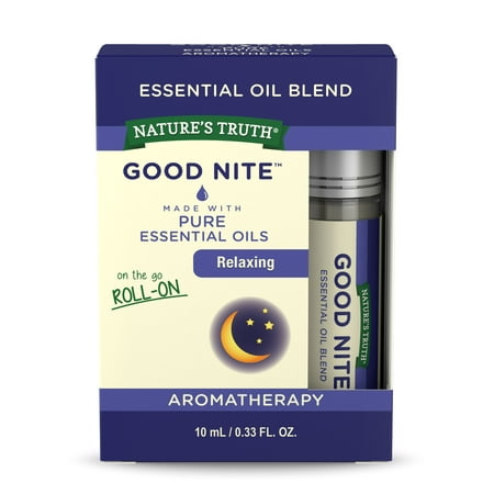 Good Nite Essential Oil Roll On | Relaxing Blend | 10 mL | GC/MS Tested | By Nature's Truth