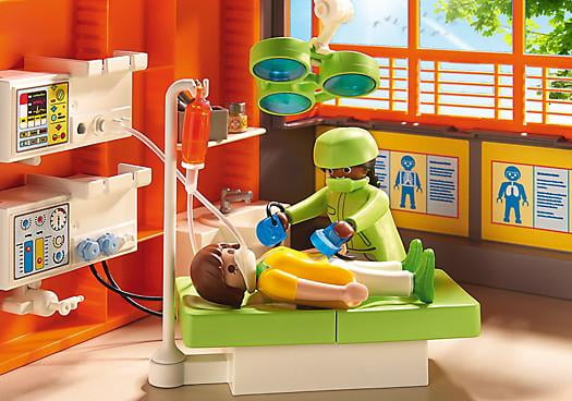 playmobil city life hospital asda