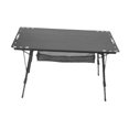thumbnail image 4 of Mesa plegable para exteriores con bolsa de transporte, mesa portátil para acampar, altura ajustable para campamento, jardín, cocina al aire libre, Negro, 4 of 8
