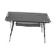 thumbnail image 4 of Mesa plegable portátil de aleación de aluminio con patas ajustables para campamento BBQ Yard Negro, 4 of 8