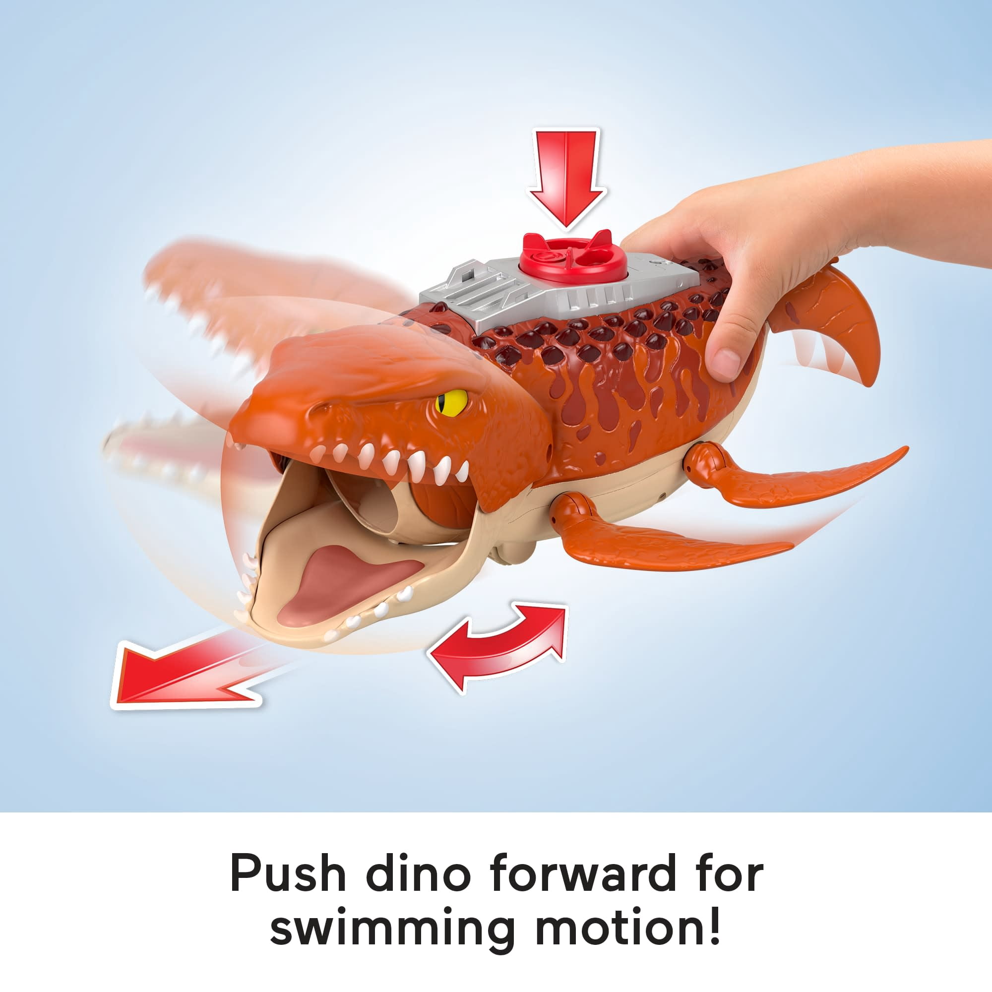 Fisher-Price Imaginext Jurassic World Rebirth Aquachomp Mosasaurus