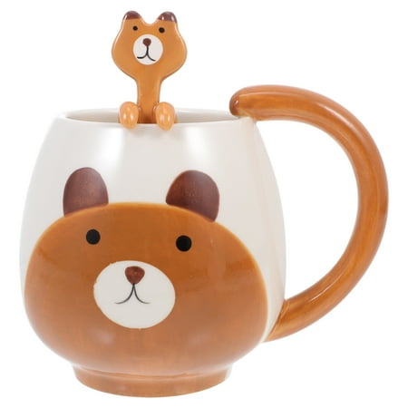 

Ceramic Coffee Cup Set Ceramic Milk Cup Water Cup with Spoon Juice Cup Drink Cup1 Set Coffee Cup Creative Tea Mug Ceramic Coffee Cup Water Holder Milk Cup with Spoon