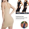 thumbnail image 6 of QRIC Full Slips for Women Under Dresses Tummy Control Dress Slip Shapewear Seamless Body Shaper Cami, 6 of 7