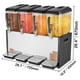 thumbnail image 5 of Dispensador de bebidas comerciales VEVOR de 12 l x 4 tanques Dispensador de bebidas frías, jugos y hielo, 5 of 9