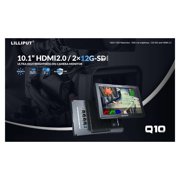 Lilliput Q10 10.1-Inch 1500 Nits Ultra Bright LCD Screen On-Camera Monitor with HDMI 2.0 and 12G-SDI for Photography, Videography, and Filmmaking (Black)