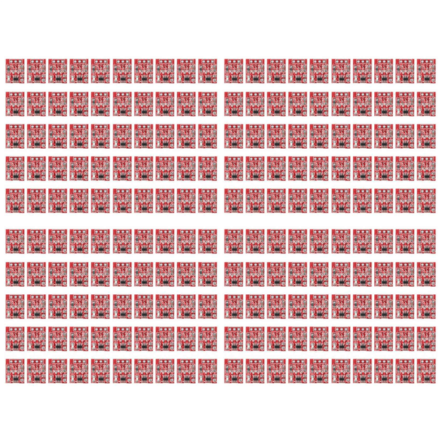200 Pcs TP223 Bouton Tactile Modulaire Jog Autobloquant Interrupteur Capacitif Transformation à Canal Unique