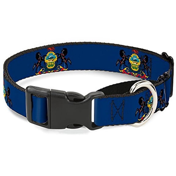 buckle-down "pennsylvania flag" martingale dog collar