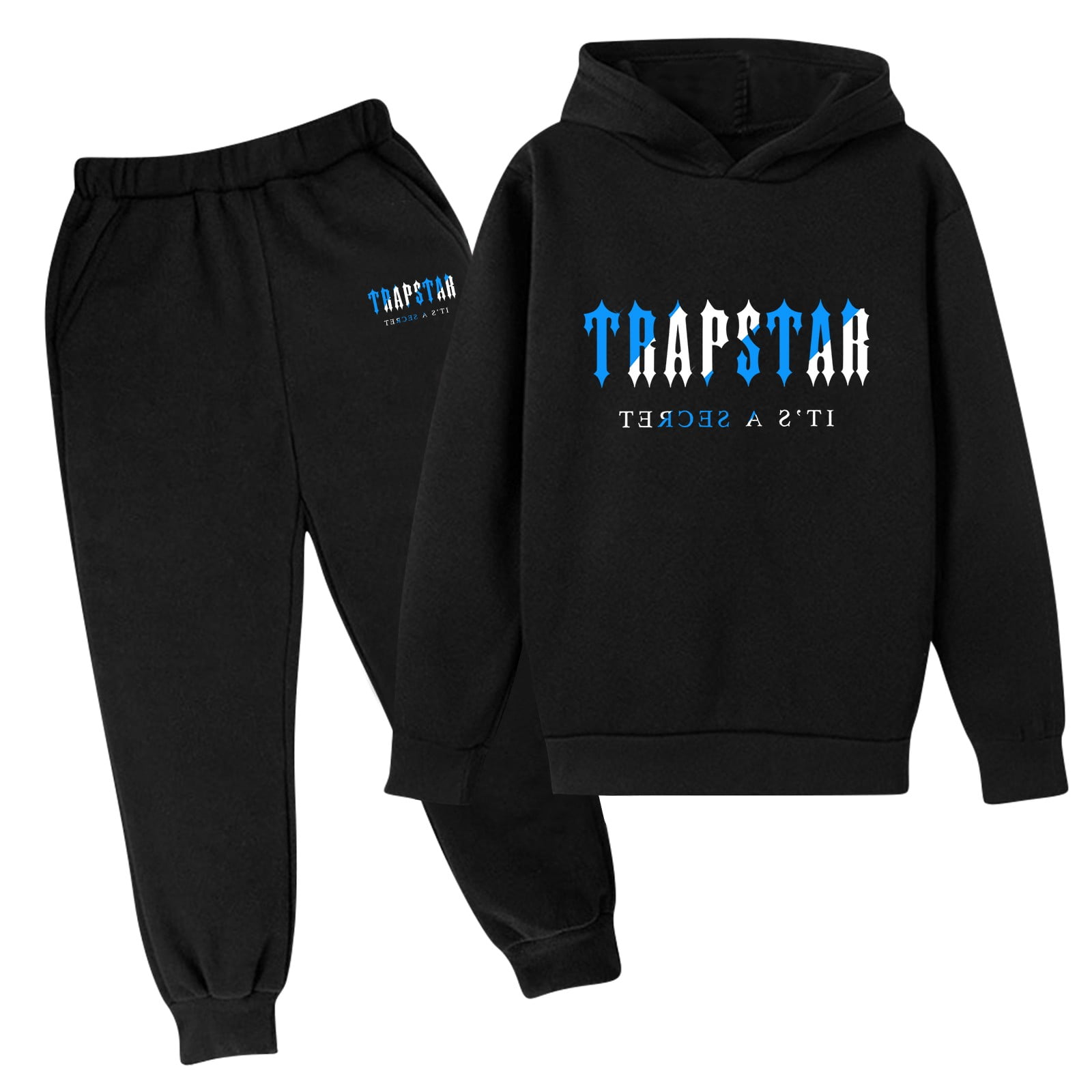 Trapstar Kids Hoodies Sets Long Sleeve Graphic Sweatshirts for