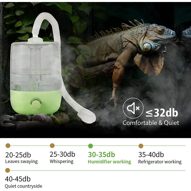 Iguana humidifier top