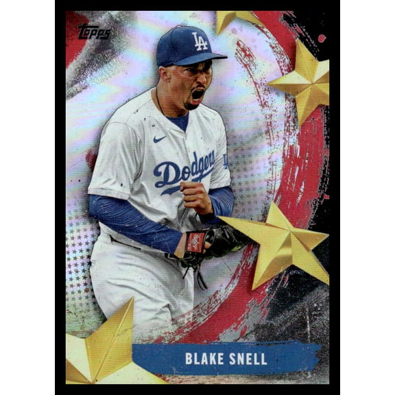 2025 TOPPS SERIES 2 STARS OF MLB #SMLB-52 BLAKE SNELL LOS ANGELES DODGERS