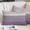 Purple Grey, variant on Purple Green Wood Grain Pillow Covers, Linen Long Throw Pillow Case, Rustic Retro Wooden Plank Holiday Pillow Protector Decorative Cushion Cover for Living Room/Bedroom 12" x 20"