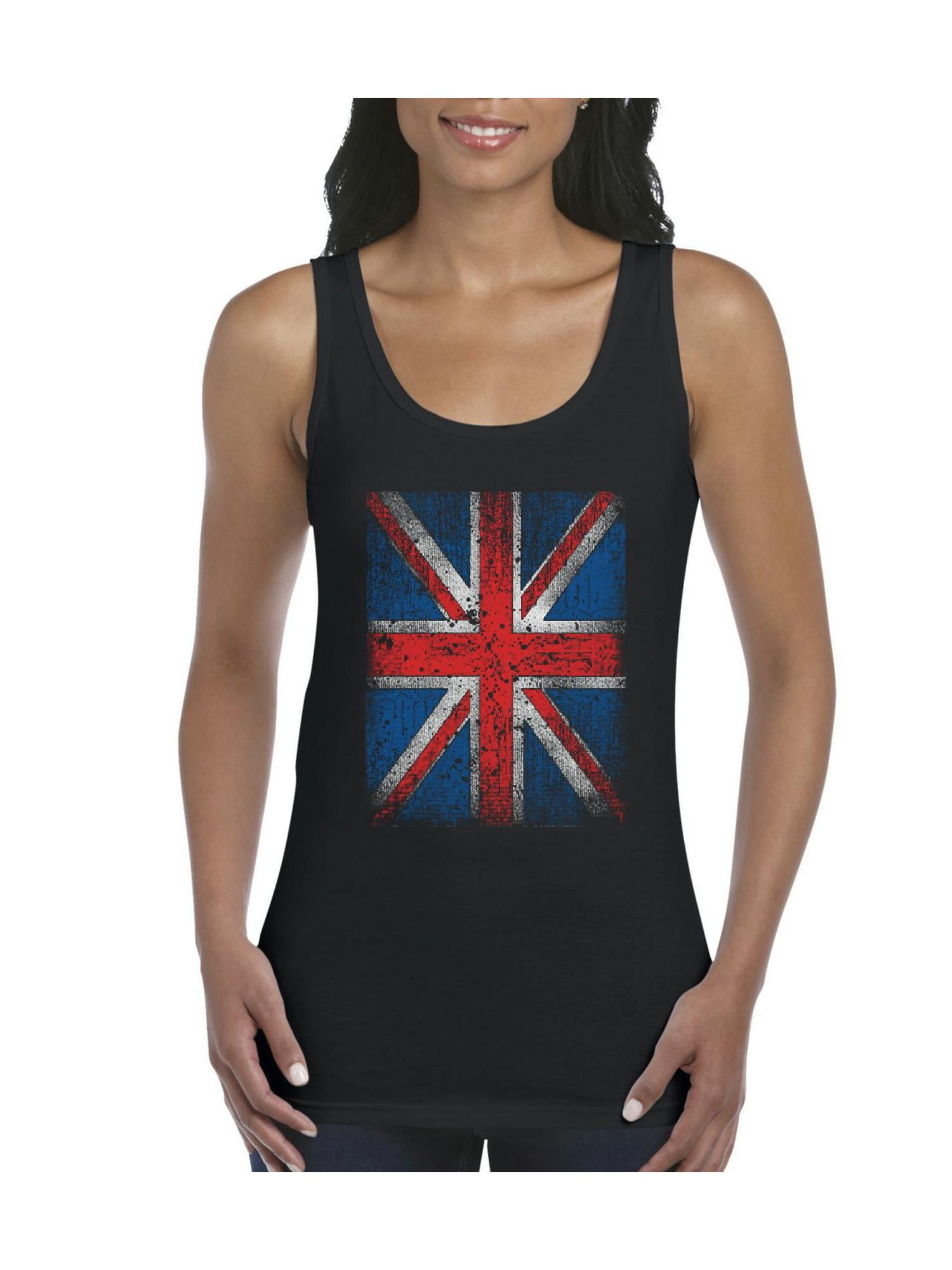 IWPF - Womens Union Jack British Flag Tank Top - Walmart.com - Walmart.com