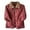 Red, variant on Winter clothing for women Plus Size Winter Coat Women Short Puffy Jacket Warm Collar Outerwear Cozy Fall Winter Fashion Thickened Casual Trench Coat