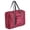 Red wine, variant on Fyydes Foldable Travel Bag,Big Size Foldable Carry-On Duffle Bag Travel Luggage Carry Storage Bags Organizer, Foldable Storage Bag