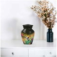 thumbnail image 5 of JAGASY Hummingbird Tiny Urn for Parents - Green Urn for Ashes Adult Male - Small Urns for Human Ashes Keepsake - Flowers Decorative Cremation Urns for Mom & Dad - (3 Inch), 5 of 7