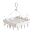 thumbnail image 1 of Btomtd Sock Drying Rack And Household Multi-functional Hanger And Balcony Windproof And Thickened Drying Rack With Multiple Clips, 1 of 6
