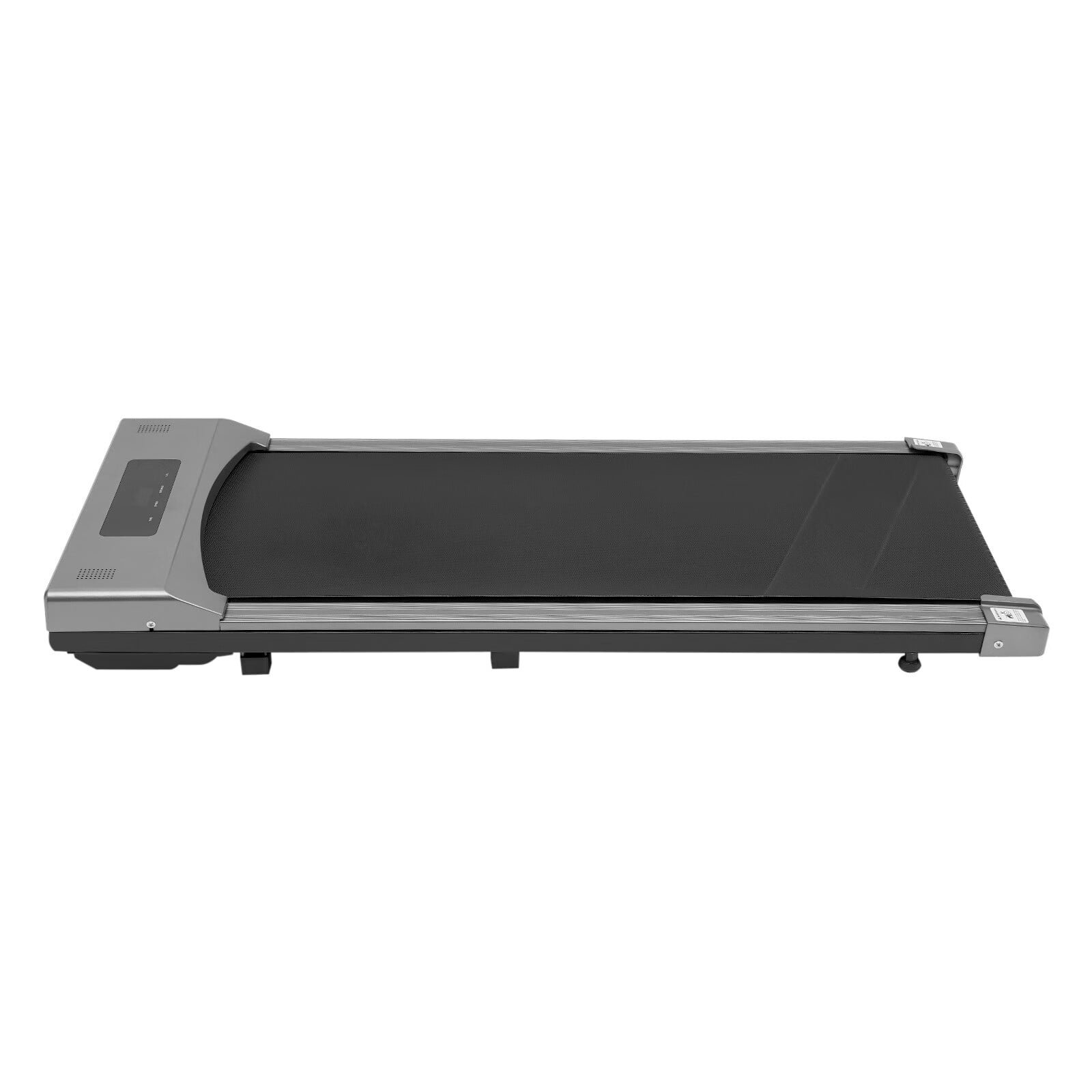 Aiqidi LED Electric Treadmill, Under Desk Walking Pad Walking Jogging Running Fitness Machine w/Remote, Installation-Free, Gray