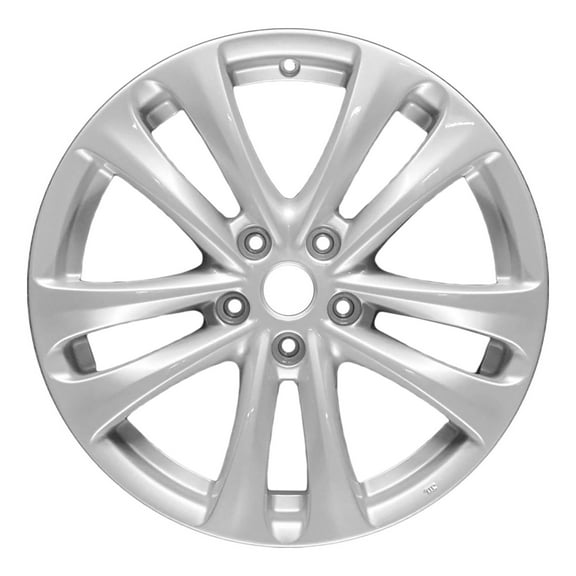 Remanufactured Painted Silver Metallic Aluminum Wheel 18 x 8 D0C003EV1A fits 2009-2012 Infiniti FX35