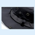 thumbnail image 4 of qolati Outdoors Sun Hats for Men Women Summer Wide Brims Fishing Gardening Hat with Hat Clip Foldable Bucket Hat Beach Travel Cap Summer, 4 of 5