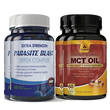 Parasite Blast and MCT oil Combo Pack (2 sets)