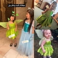 thumbnail image 2 of Disfraz de Halloween para Bowl Green Tinkerbell Barrage Dress Gradient Princess Carnival ixde 2-10 años Nuevo zhangyuxiang LED, 2 of 2