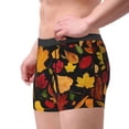 thumbnail image 2 of Honeii Autumn Maple Leaves A Print Mens Boxer Briefs Breathable,Boxer Brief for Men, Moisture-Wicking Underwear-Large, 2 of 5