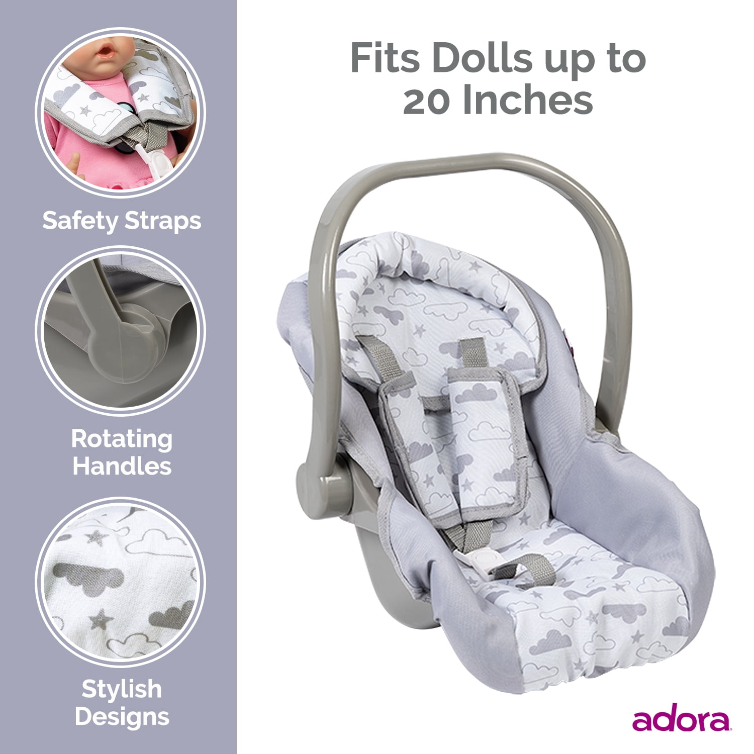 Adora car seat carrier online