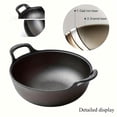 thumbnail image 5 of Mini, Non-Stick, Durable Pre-Seasoned Cast Iron Skillet With Dual Handles - Versatile Cookware For Outdoor Grilling & Camping, 5 of 11