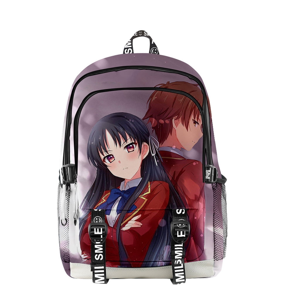 BINGTIESHA Anime Classroom of the Elite Fashion Casual School Bags