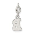 thumbnail image 4 of 925 Sterling Silver Solid Polished Letter Name Personalized Monogram Initial B Pendant Necklace 16x7mm Wide Pendant for, 4 of 4