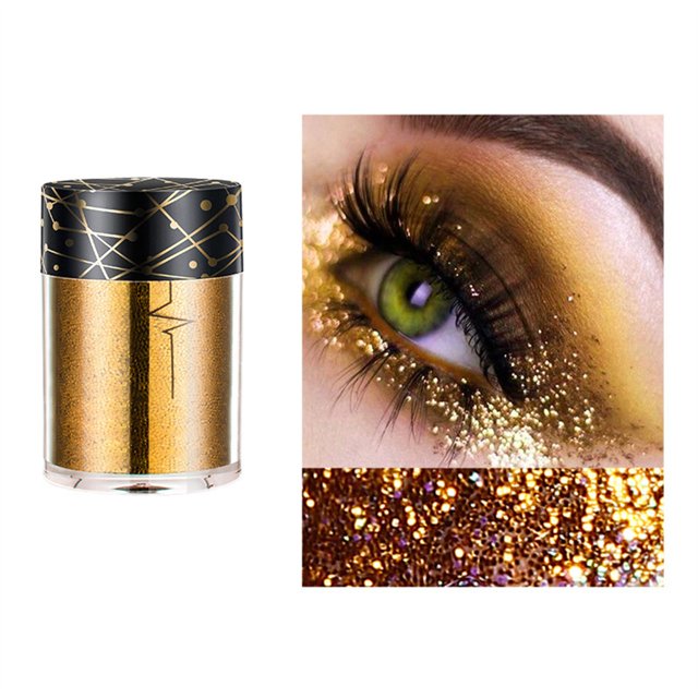 Monochrome Eye Shadow Glitter Sequins Mermaid Diamond Sparkles Star Eye Shadow Powder, Makeup Eye Shadow