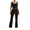 Lemon Yellow, variant on LYMAYTER S-XL Women Sweat Sets Stretch Solid Tank and Pants Set Casual Summer Sleeveless Suit